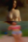 Naked woman open fat vagina